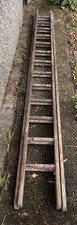 Vintage Double Wooden Ladders
