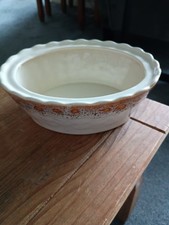 Ceramic Pie Dish  20.5x17x7.5cm