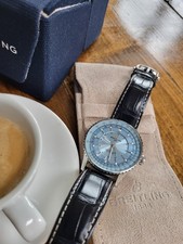 Breitling Ice Blue Navitimer