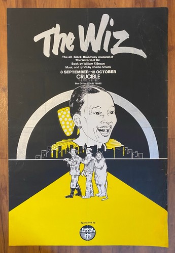 Wiz 1980 crucible theatre - wiz,