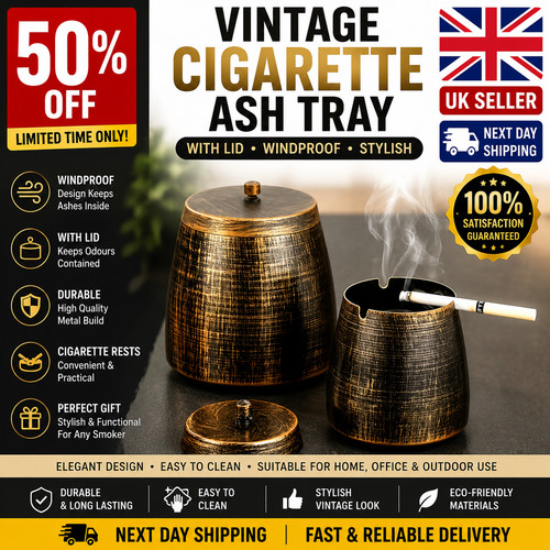 Outdoor ashtray with lid for - ashtray,