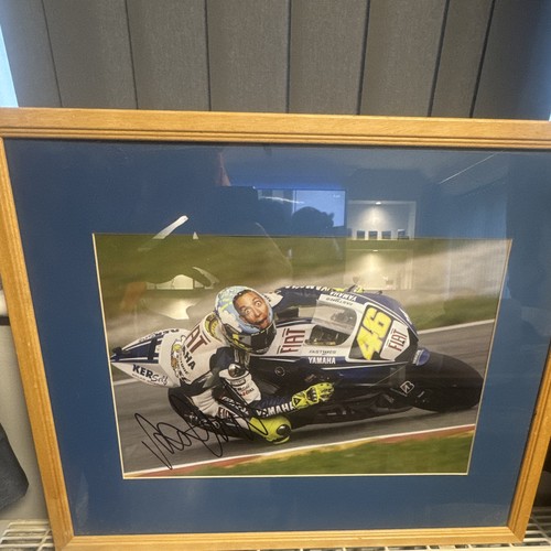 Valentino rossi signed framed - valentino,