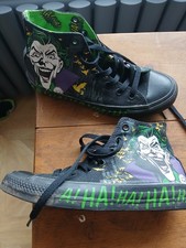 Converse DC Comics The Joker High Top Shoes UK Size 5