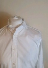 T.M. Lewin Shirt White Poplin