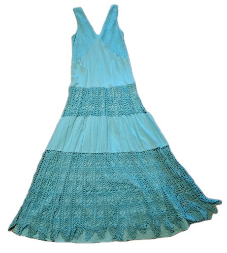 Crochet maxi beach - maxi, dress