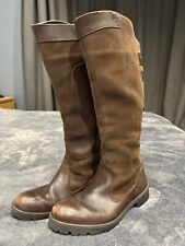 Dubarry Clare Size 6 40 Gore Tex Brown Leather Boots