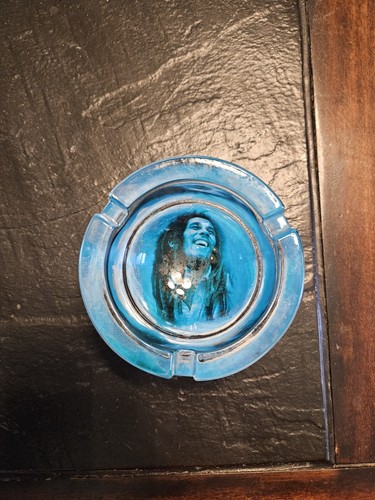 Bob marley glass - glass, ashtray/
