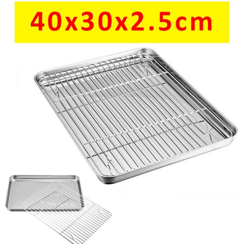 Stainless steel baking - stainless, tray