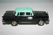 Metosul # 10. Mercedes Benz 200 Portugeuse Taxi. Black/Green. VNM/Box