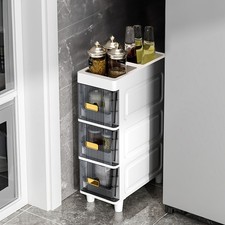3-Drawer Slim Side Cabinet