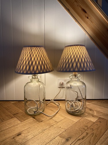 Custom glass table lamps - custom,