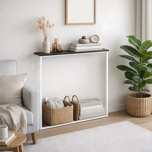 80cm narrow console table - table, sofa