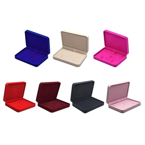 Velvet jewelry set box - velvet,