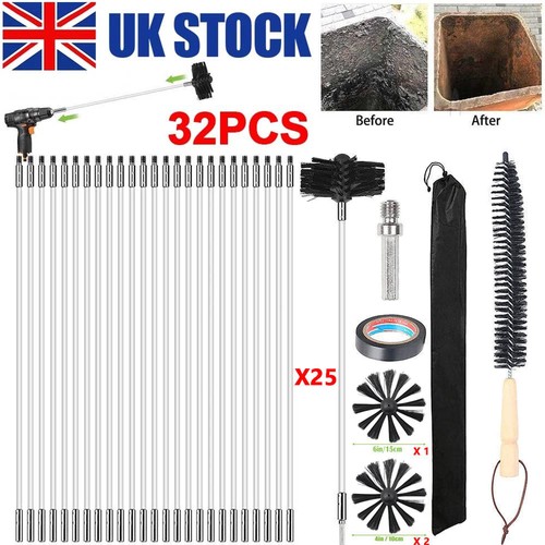 32x flexible chimney sweep set - 32x,