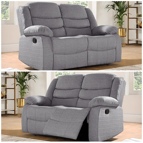 Leather recliner sofa set - leather,