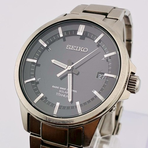 Seiko radio controlled solar - seiko, radio-controlled