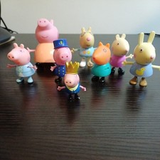 Peppa Pig Figures Bundle x 8