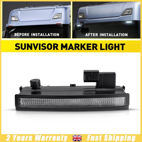 Front sun visor top - sun, marker
