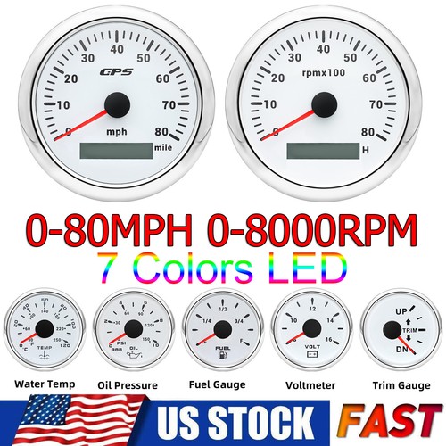 Gauge set 85mm gps - 7,
