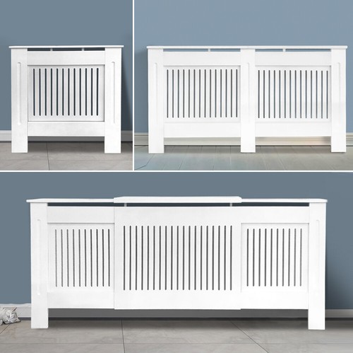 Painted radiator cover cabinet - painted,