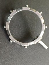  VICTORIAN HALLMARKED BROOCH MOUNT MADE FOR A VICTORIAN SHILLING (PIN BROKEN)