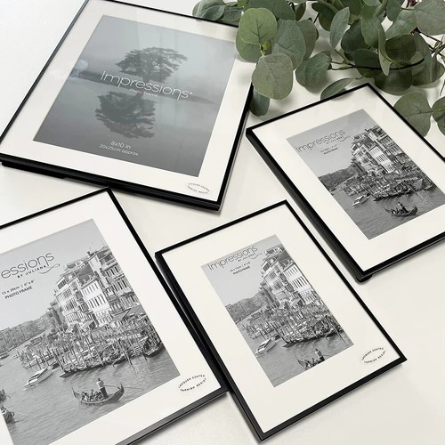 Black aluminium photo - aluminium,