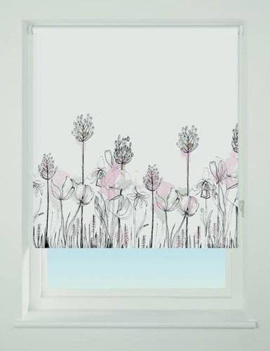 Universal roller blind floral - universal,