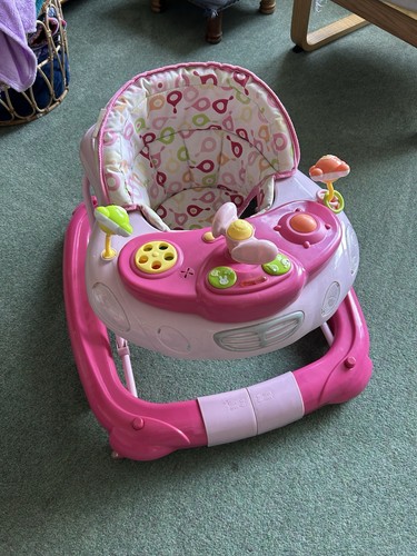Pink baby car - pink,