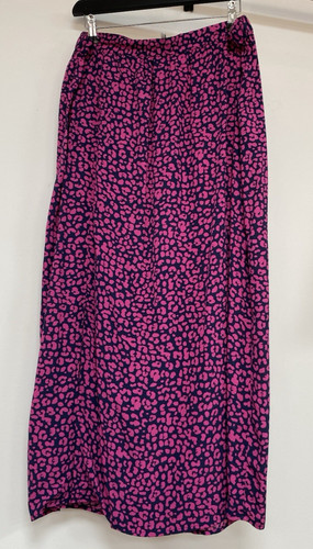 Joules pink leopard - skirt, size