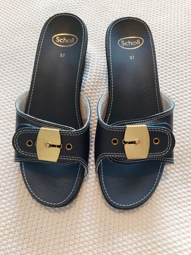 Vintage ladies scholl - vintage, faux