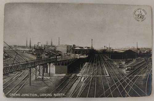 Crewe junction looking north - looking,