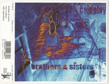 COLDPLAY Brothers & Sisters RARE UK 3 track CD Single 1999 LIKE NEW