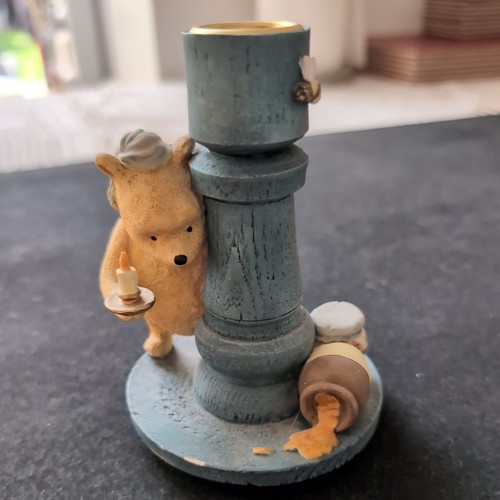 Pooh bear candle stick disney - stick,