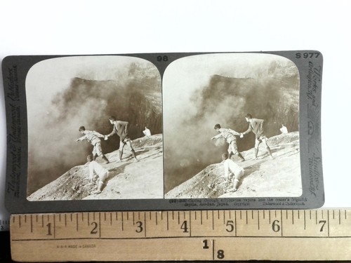 Sulphurous vapors stereoview - sulphurous,