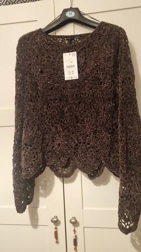 Bnwt zara chocolate brown - zara,