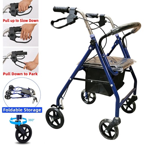 Foldable rollator disability - foldable,