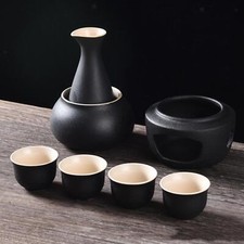 Ceramic Sake Set with Warmer