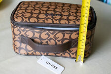 Guess make up bag Brown LOGO