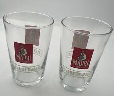 2 X Madri Excepcional Promo Glases Brand New 220ml to brim CE
