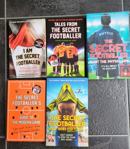 The secret footballer - footballer, book