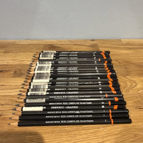 Assorted graphic pencils - graphic,