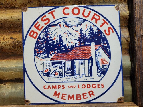 Vintage hotel porcelain - hotel, sign