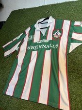 WARRINGTON WOLVES 1990'S RUGBY LEAGUE SHIRT ELLGREN XL