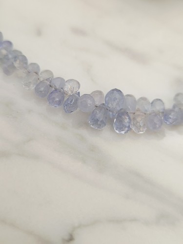 Blue sapphire graduated - blue,