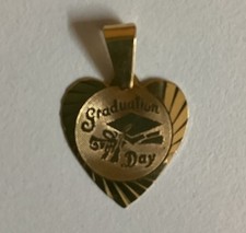 14K Yellow Gold Vintage Heart