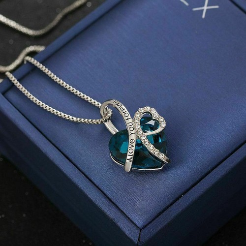 Crystals necklace valentine - necklace,