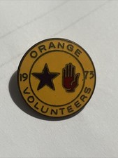 Rare Vintage Orange Volunteers