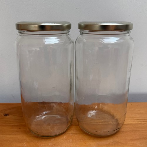 X900ml large empty - empty, glass