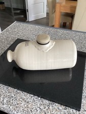 Antique Langley Stoneware Bed Warmer 11” Long In Excellent Condition No Damage