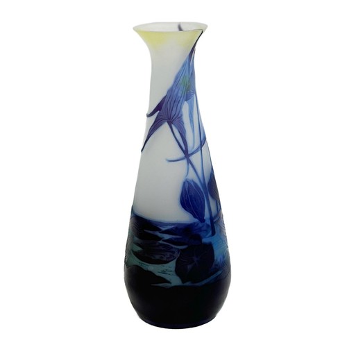 Emile galle acid etched cameo - etched,